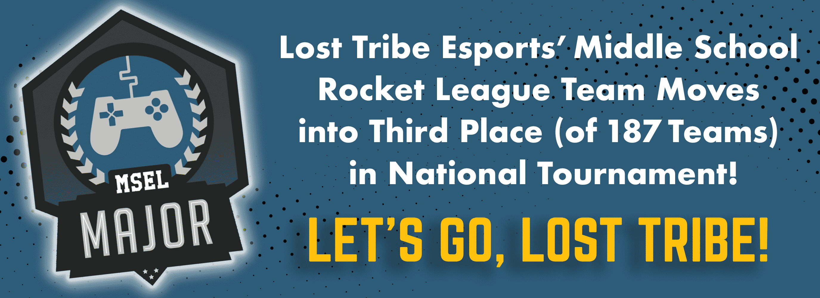 Lost Tribe Esports-Sponsored Team Moves Into Third Place in National Middle School League